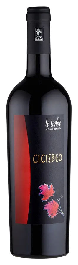 Cicisbeo Rosso Veronese de Le Tende - Bouteille de Vin rouge Biologique de Vénétie