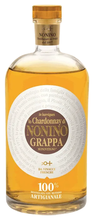 Grappa Lo Chardonnay von Nonino - Flasche Grappa aus dem Friaul