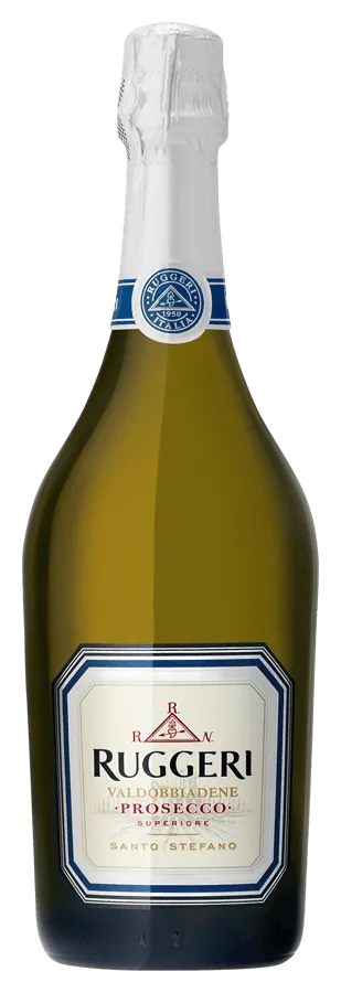 Santo Stefano Prosecco Valdobbiadene dry von Ruggeri - Flasche Schaumwein aus Venetien