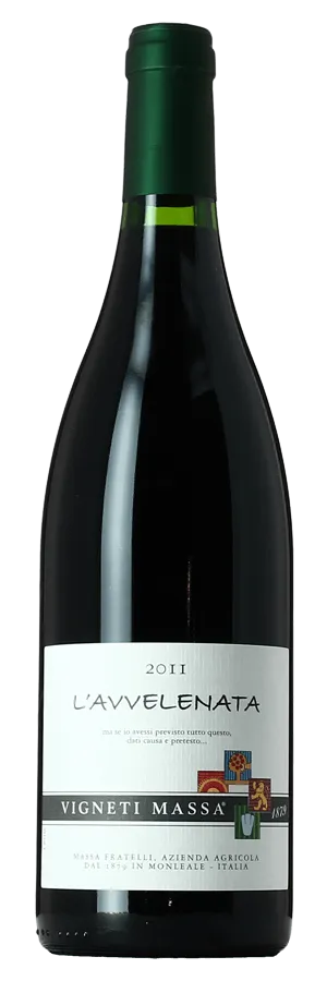 freisa-lavvelenata-vigneti-massa-piemonte Freisa 'L'Avvelenata' de Vigneti Massa - Bouteille de Vin rouge du Piémont