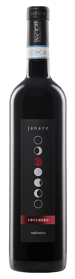 Aglianico Sannio alfabeto Aglianico Sannio Lucchero von Janare - Flasche Rotwein aus Kampanien