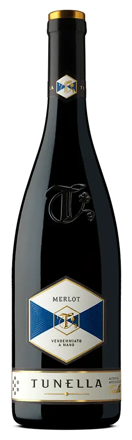 Merlot Colli Orientali von La Tunella - Flasche Rotwein aus dem Friaul