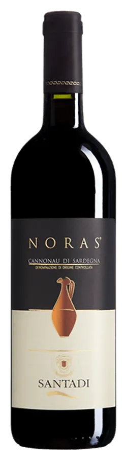 noras-cannonau-sardegna-santadi-doc Noras de Santadi - Bouteille de Vin rouge de la Sardegne