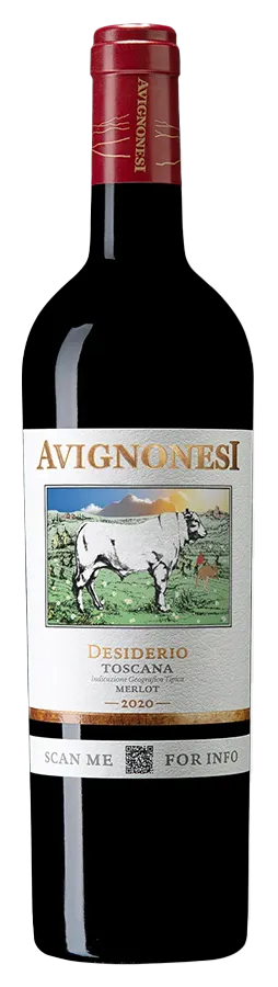 avignonesi-desiderio-cortona-merlot-doc-75cl Desiderio Toscana Merlot von Avignonesi - Flasche Rotwein Biodynamisch aus