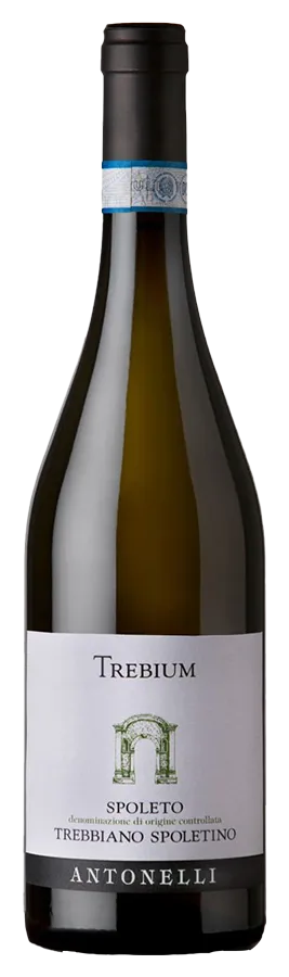 ANTONELLI-Trebbiano-Spoletino-IGT-75cl Trebium Trebbiano Spoletino Spoleto de Antonelli San Marco - Bouteille de Vin blanc Biologique de l'Oumbrie