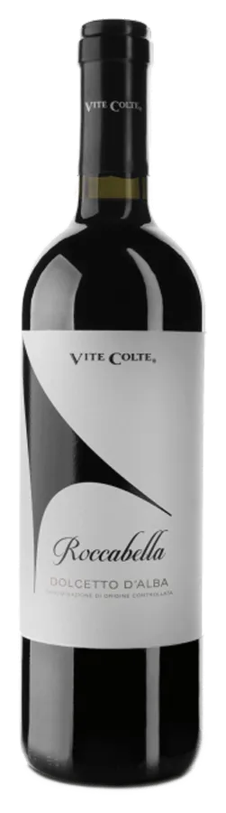 dolcetto-dalba-roccabella-vite-colte-piemonte-docg Dolcetto d'Alba Roccabella von Vite Colte - Flasche Rotwein aus dem Piemont