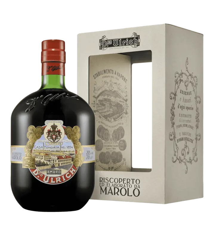 amaro-dr-ulrich-marolo-70cl Amaro Ulrich de Marolo - Bouteille de Liqueur du Piémont