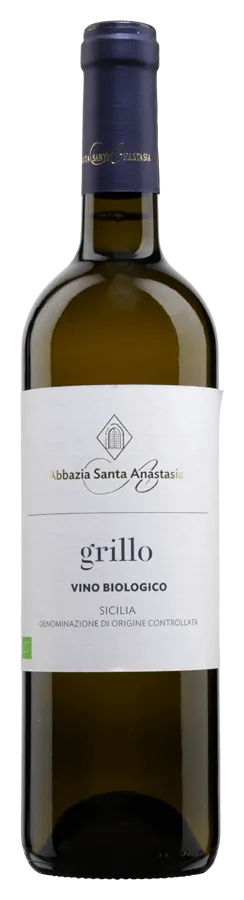 Grillo di Sicilia von Abbazia Santa Anastasia - Flasche Weisswein Biologisch aus Sizilien