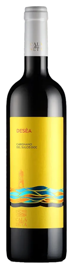 Desèa Carignano del Sulcis von Cantina di Calasetta - Flasche Rotwein aus Sardinien