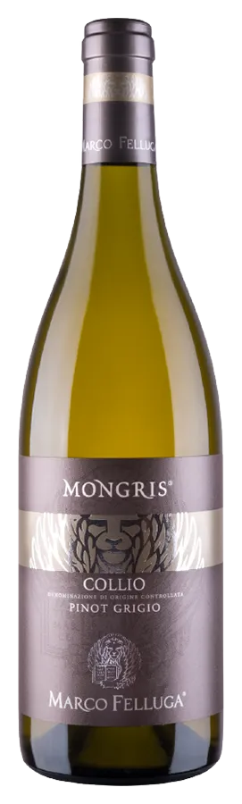 Une bouteille de vin blanc du Frioul