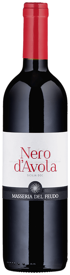 Nero d'Avola de Masseria del Feudo - Bouteille de Vin rouge Biologique de Sicile