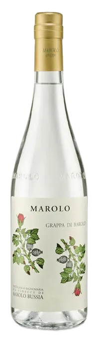 Grappa di Barolo Bussia von Marolo - Flasche Grappa aus dem Piemont