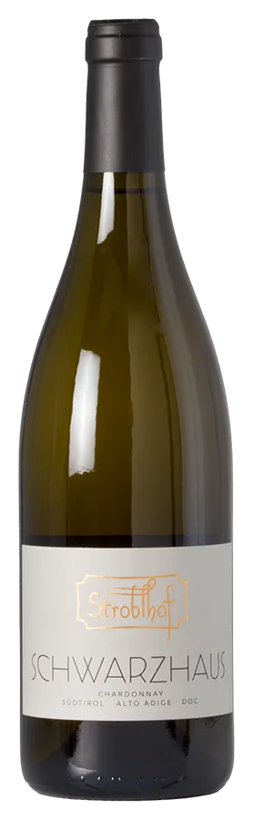 Schwarzhaus Chardonnay Alto Adige Schwarzhaus Chardonnay Alto Adige de Stroblhof - Bouteille de vin blanc du Tyrol du Sud