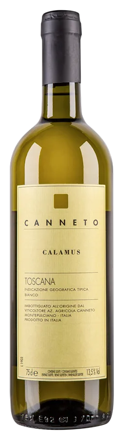 Calamus de Canneto - Bouteille de vin blanc de Toscane