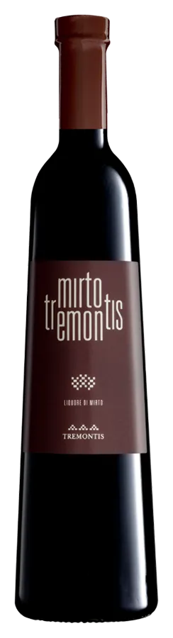 Flasche Myrte-Likör aus Sardinien vom Weinproduzenten Anlonio Argiolas