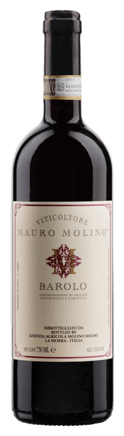 Barolo von Mauro Molino - Flasche Rotwein aus dem Piemont