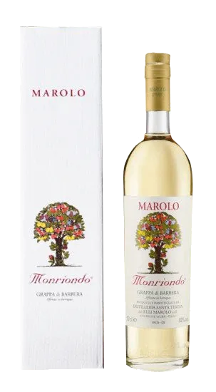 grappa-barbera-monriondo-marolo-70cl Grappa di Barbera Monriondo von Marolo - Flasche Grappa aus dem Piemont
