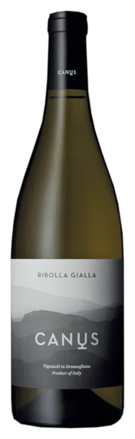 Ribolla Gialla Colli Orientali de CANUS - Bouteille de Vin blanc du Frioul