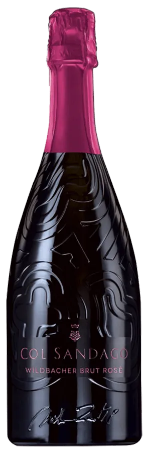 Wildbacher Rosé, Spumante brut Rosato de Tenuta Col Sandago - Bouteille de Vin mousseaux de Vénétie