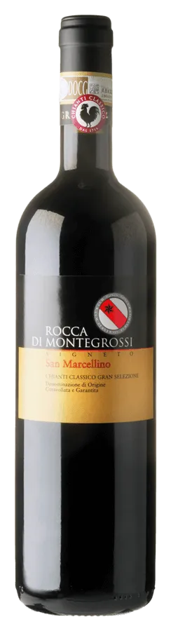 San Marcellino Chianti Classico Gran Selezione von Rocca di Montegrossi - Flasche Rotwein Biologisch aus der Toskana
