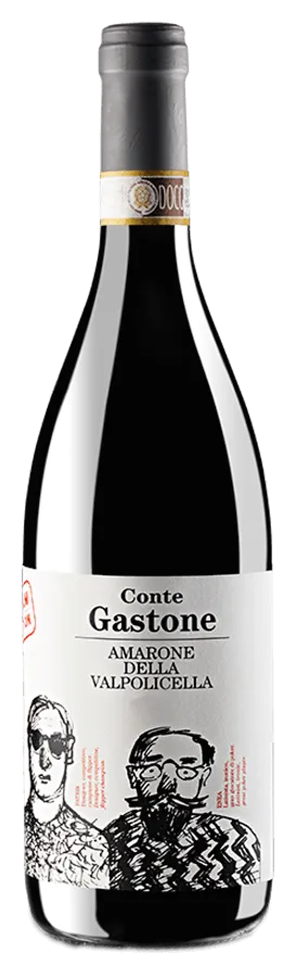 Conte Gastone Amarone della Valpolicella von Massimago - Flasche Rotwein Biologisch aus Venetien