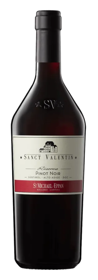 pinot-nero-riserva-sanct-valentin-sankt-michael-eppan Pinot Noir Riserva St. Valentin de St. Michael-Eppan - Bouteille de Vin rouge du Tyrol du sud
