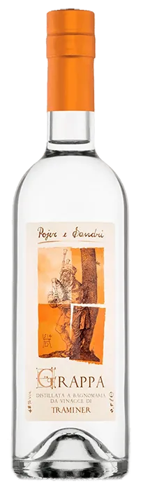 grappa-traminer-distilleria-pojer-sandri Grappa di Traminer de Pojer & Sandri - Bouteille de Grappa du Tyrol du sud