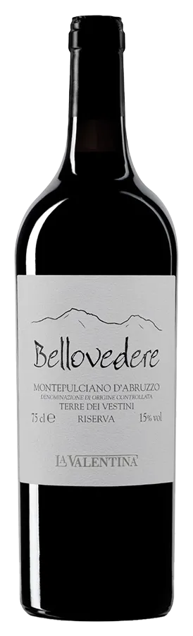Bellovedere, Terre dei Vestini Riserva von La Valentina - Flasche Rotwein aus den Abruzzen